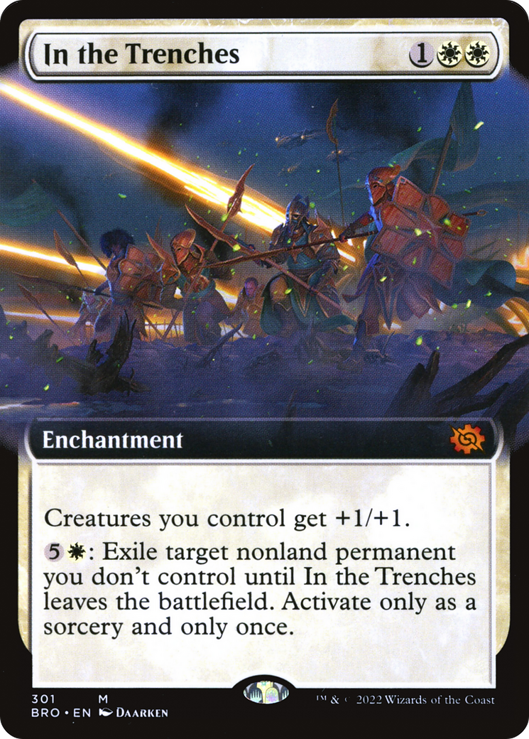 In the Trenches (Extended Art) [The Brothers' War] - The Mythic Store | 24h Order Processing