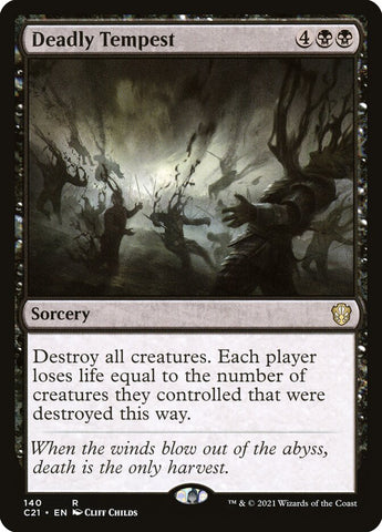 Deadly Tempest [Commander 2021] - The Mythic Store | 24h Order Processing