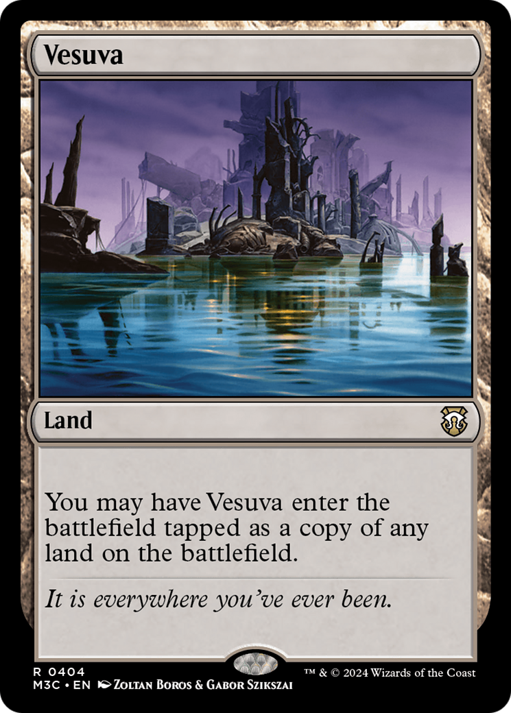 Vesuva (Ripple Foil) [Modern Horizons 3 Commander] - The Mythic Store | 24h Order Processing