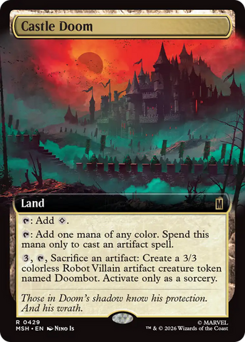 Castle Doom (Extended Art) [Marvel Super Heroes] - The Mythic Store | 24h Order Processing