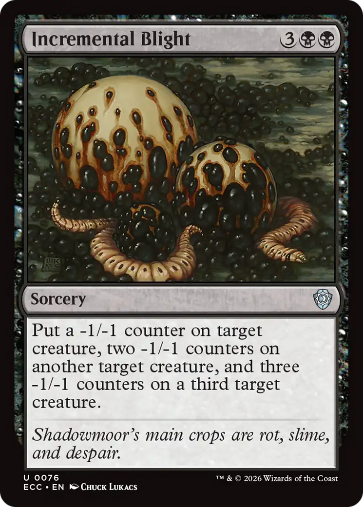 Incremental Blight [Lorwyn Eclipsed Commander] - The Mythic Store | 24h Order Processing