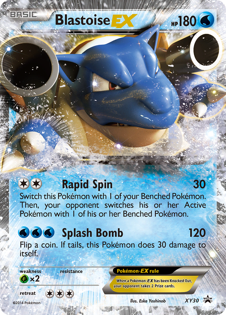 Blastoise EX (XY30) [XY: Black Star Promos] - The Mythic Store | 24h Order Processing