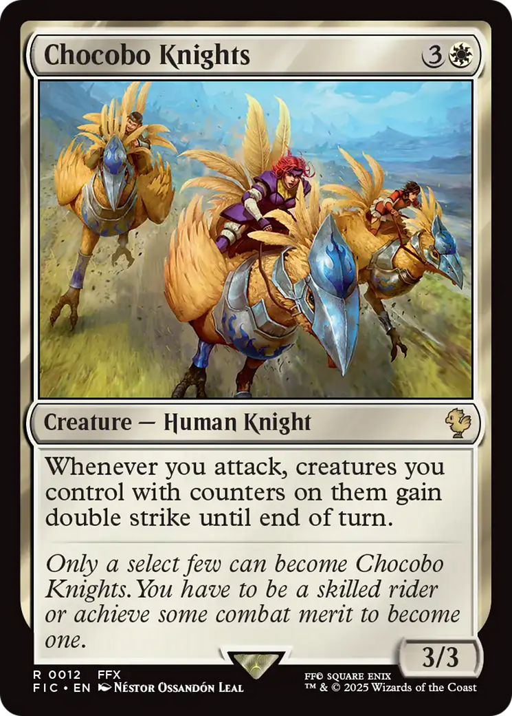 Chocobo Knights [FINAL FANTASY Commander] - The Mythic Store | 24h Order Processing