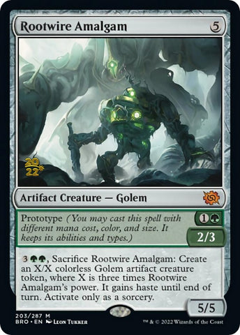 Rootwire Amalgam [The Brothers' War Prerelease Promos] - The Mythic Store | 24h Order Processing