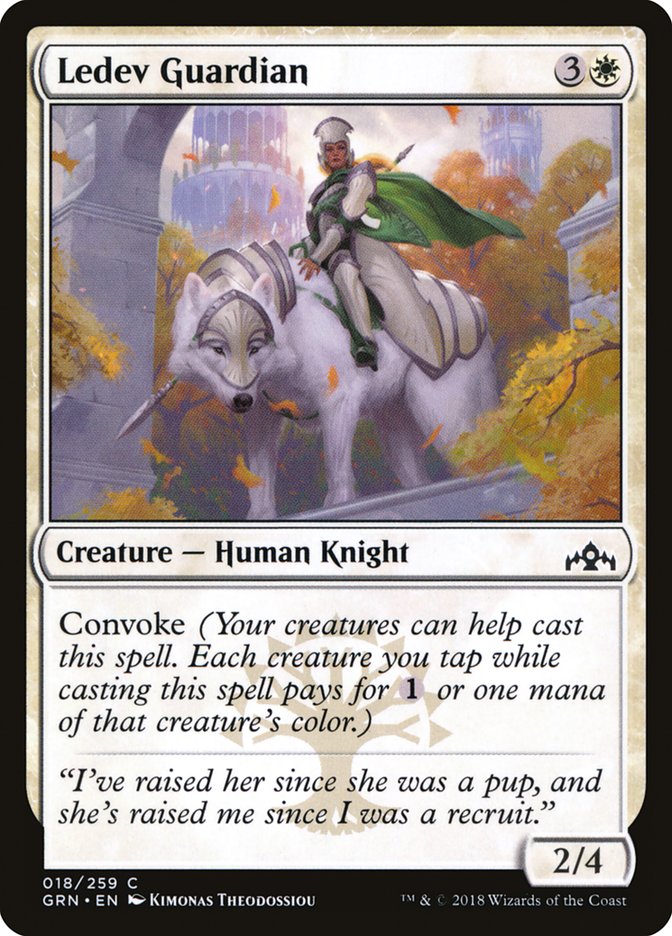 Ledev Guardian [Guilds of Ravnica] - The Mythic Store | 24h Order Processing