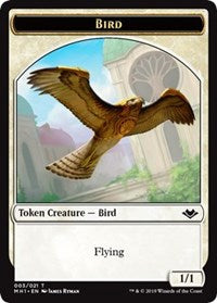 Bird (003) // Spider (014) Double-Sided Token [Modern Horizons Tokens]