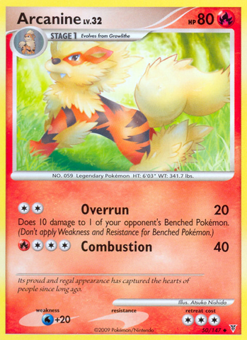 Arcanine (50/147) [Platinum: Supreme Victors] - The Mythic Store | 24h Order Processing
