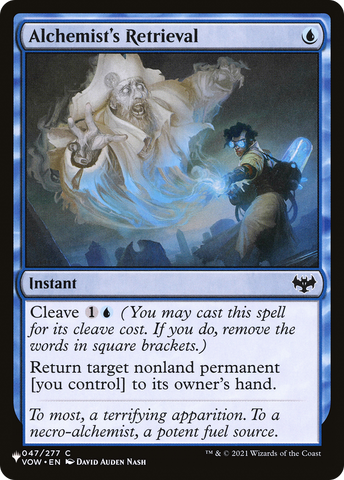 Alchemist's Retrieval [The List] - The Mythic Store | 24h Order Processing