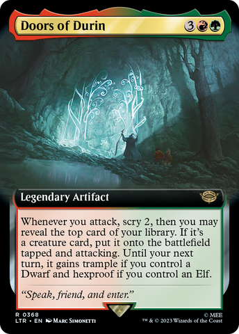 Doors of Durin (Extended Art) [The Lord of the Rings: Tales of Middle-Earth] - The Mythic Store | 24h Order Processing