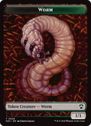 Eldrazi Spawn // Worm Double-Sided Token [Secrets of Strixhaven Commander Tokens] - The Mythic Store | 24h Order Processing