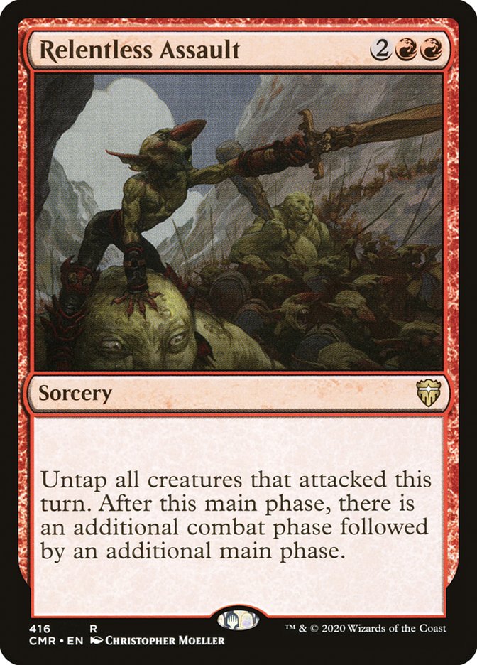 Relentless Assault [Commander Legends] - The Mythic Store | 24h Order Processing