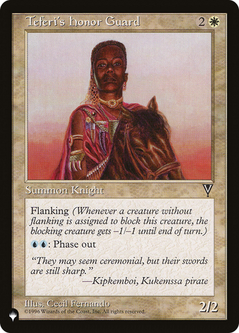 Teferi's Honor Guard [The List] - The Mythic Store | 24h Order Processing