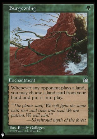 Burgeoning [The List] - The Mythic Store | 24h Order Processing