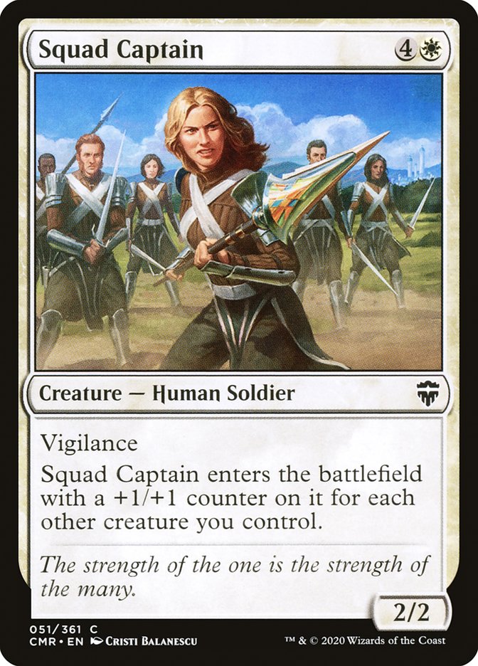 Squad Captain [Commander Legends] - The Mythic Store | 24h Order Processing