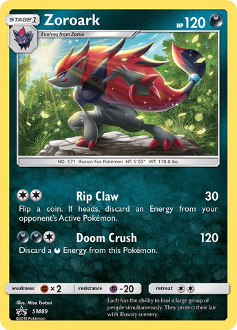 Zoroark (SM89) [Sun & Moon: Black Star Promos] - The Mythic Store | 24h Order Processing