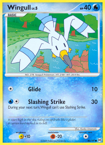 Wingull (80/99) [Platinum: Arceus] - The Mythic Store | 24h Order Processing