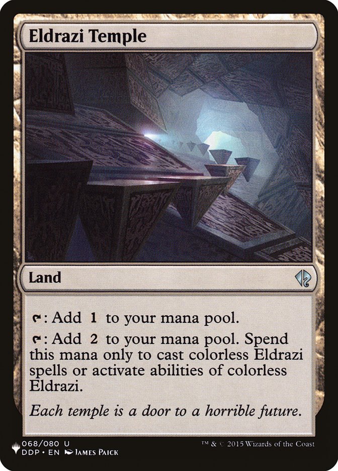 Eldrazi Temple [The List] - The Mythic Store | 24h Order Processing