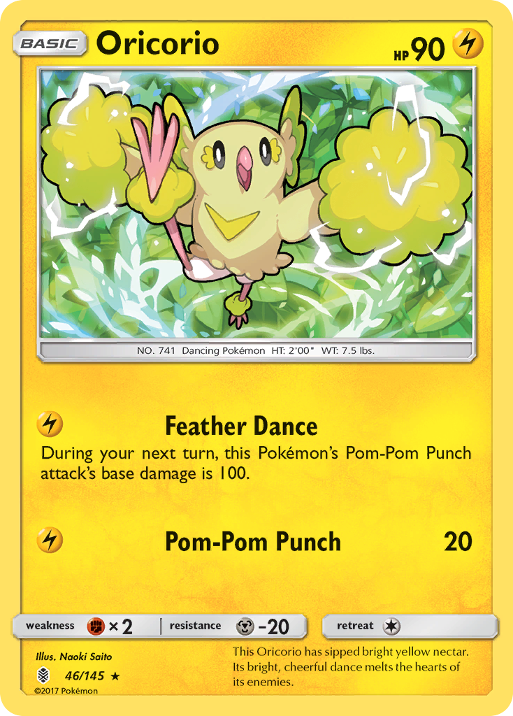 Oricorio (46/145) [Sun & Moon: Guardians Rising] - The Mythic Store | 24h Order Processing