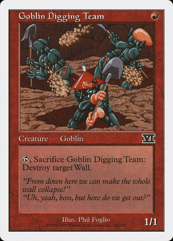 Goblin Digging Team [Classic Sixth Edition] - The Mythic Store | 24h Order Processing