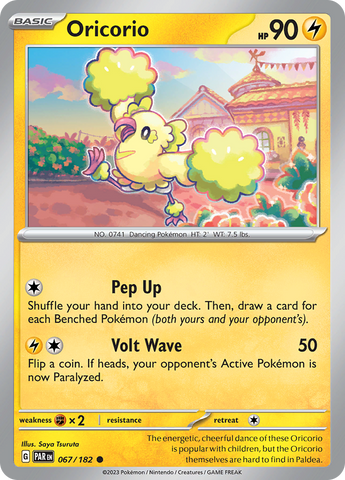 Oricorio (067/182) [Scarlet & Violet: Paradox Rift] - The Mythic Store | 24h Order Processing