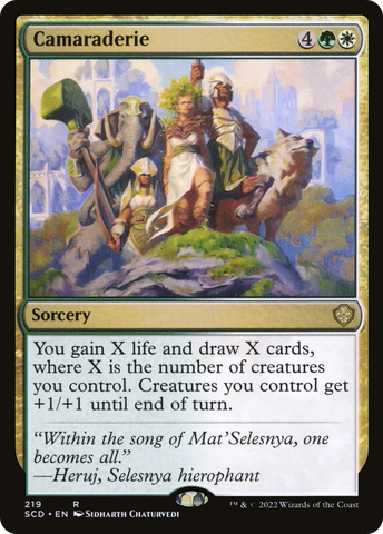 Camaraderie [Starter Commander Decks] - The Mythic Store | 24h Order Processing