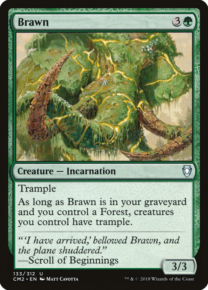 Brawn [Commander Anthology Volume II] - The Mythic Store | 24h Order Processing