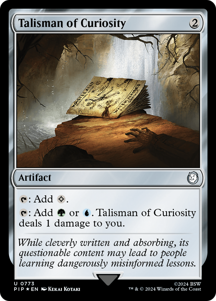 Talisman of Curiosity (Surge Foil) [Fallout] - The Mythic Store | 24h Order Processing