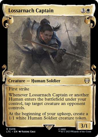 Lossarnach Captain [The Lord of the Rings: Tales of Middle-Earth Commander Showcase Scrolls] - The Mythic Store | 24h Order Processing