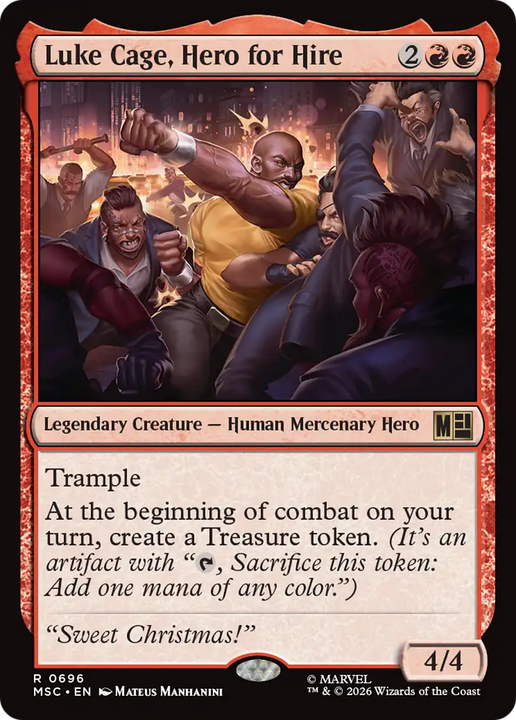 Luke Cage, Hero for Hire [Marvel Super Heroes Commander] - The Mythic Store | 24h Order Processing