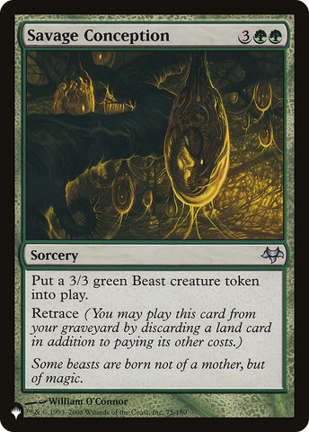 Savage Conception [The List] - The Mythic Store | 24h Order Processing