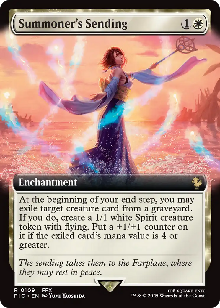 Summoner's Sending (Extended Art) [FINAL FANTASY Commander] - The Mythic Store | 24h Order Processing