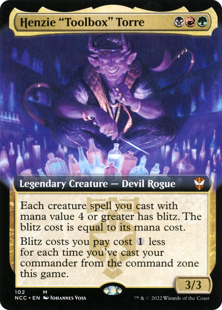 Henzie "Toolbox" Torre (Extended Art) [Streets of New Capenna Commander] - The Mythic Store | 24h Order Processing