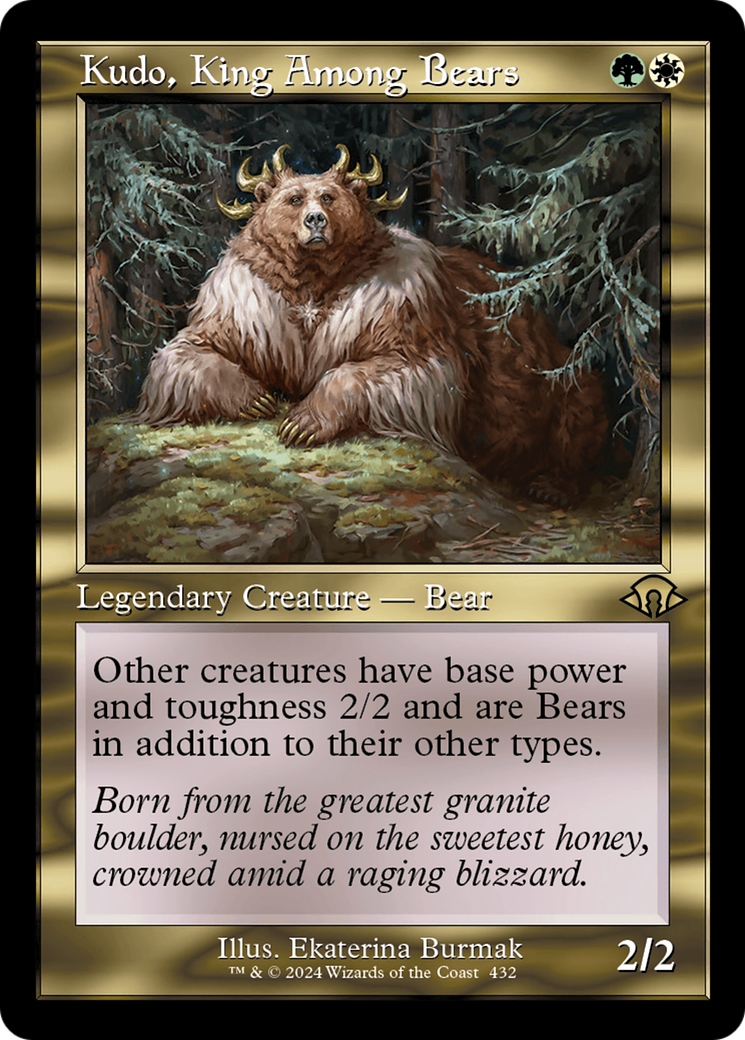 Kudo, King Among Bears (Retro) [Modern Horizons 3] - The Mythic Store | 24h Order Processing