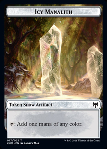 Icy Manalith Token [Kaldheim Tokens] - The Mythic Store | 24h Order Processing