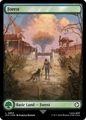 Forest (0853) (Surge Foil) [Fallout] - The Mythic Store | 24h Order Processing