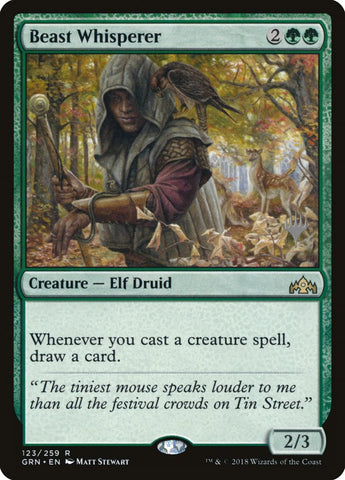 Beast Whisperer (Promo Pack) [Guilds of Ravnica Promos] - The Mythic Store | 24h Order Processing