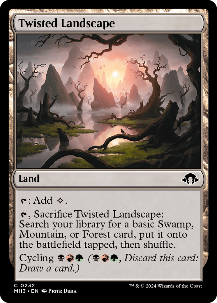 Twisted Landscape [Modern Horizons 3] - The Mythic Store | 24h Order Processing