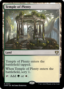 Temple of Plenty [Commander Masters] - The Mythic Store | 24h Order Processing