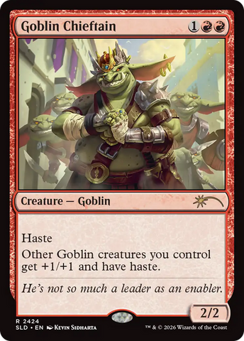 Goblin Chieftain (2424) [Secret Lair Drop Series] - The Mythic Store | 24h Order Processing