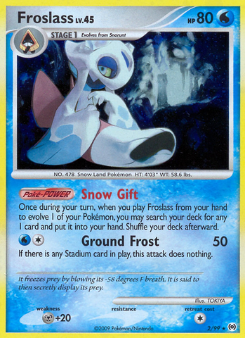 Froslass (2/99) [Platinum: Arceus] - The Mythic Store | 24h Order Processing