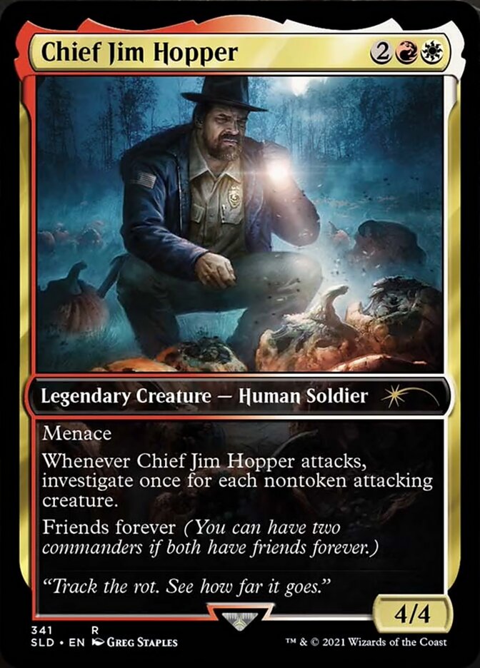 Chief Jim Hopper [Secret Lair Drop Series] - The Mythic Store | 24h Order Processing