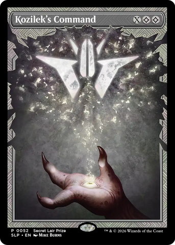 Kozilek's Command [Secret Lair Showdown] - The Mythic Store | 24h Order Processing