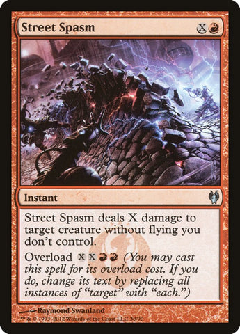 Street Spasm [Duel Decks: Izzet vs. Golgari] - The Mythic Store | 24h Order Processing