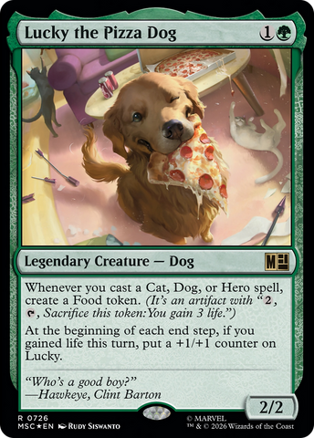 Lucky the Pizza Dog [Marvel Super Heroes Commander] - The Mythic Store | 24h Order Processing