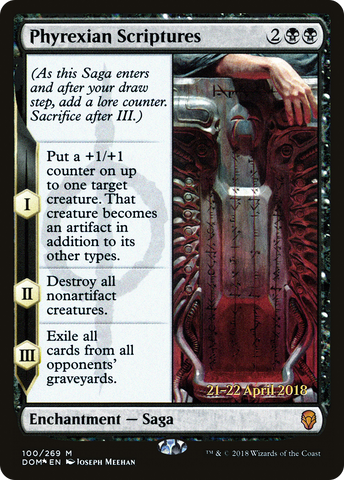 Phyrexian Scriptures [Dominaria Prerelease Promos] - The Mythic Store | 24h Order Processing
