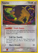 Tauros (12/100) [EX: Crystal Guardians] - The Mythic Store | 24h Order Processing