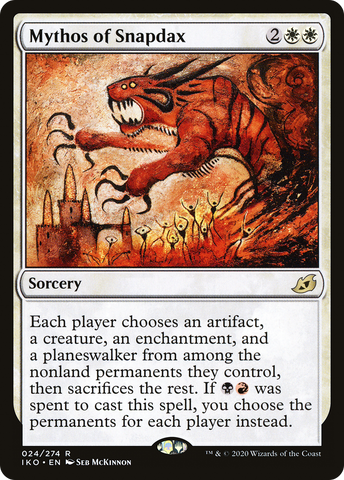 Mythos of Snapdax [Ikoria: Lair of Behemoths] - The Mythic Store | 24h Order Processing