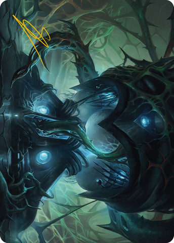 Expand the Sphere Art Card (Gold-Stamped Signature) [Phyrexia: All Will Be One Art Series] - The Mythic Store | 24h Order Processing