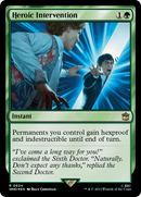 Heroic Intervention (Surge Foil) [Doctor Who] - The Mythic Store | 24h Order Processing