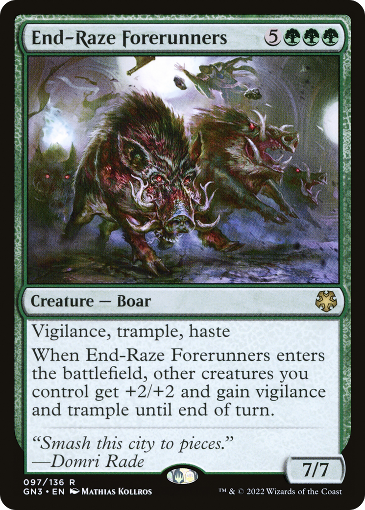 End-Raze Forerunners [Game Night: Free-for-All] - The Mythic Store | 24h Order Processing